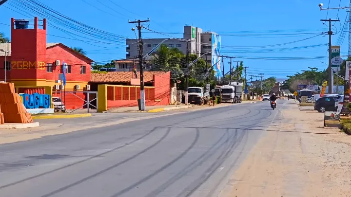 Vista panorâmica dos melhores bairros de Maragogi com praia ao fundo
